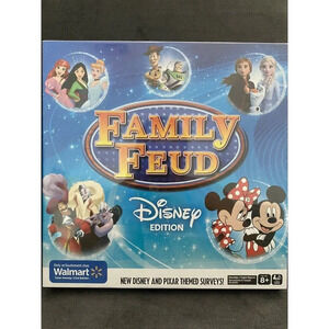 Disney Edition Family Feud Board Game 2021 Version Brand New Factory Sealed